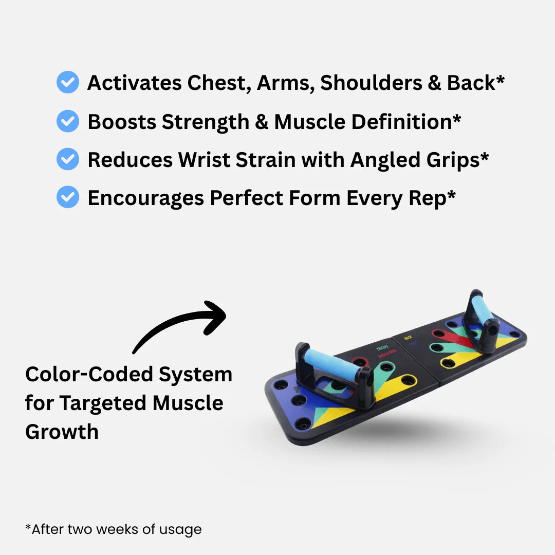 PushZone™ 9-in-1 Ultimate Push Up Board